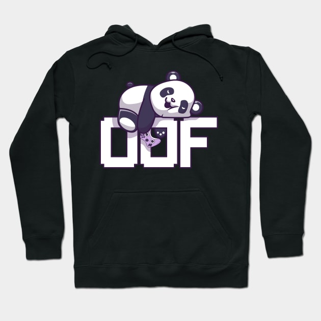 Oof Gamer Meme Internet Culture Panda Gamer Gift Hoodie by Alex21